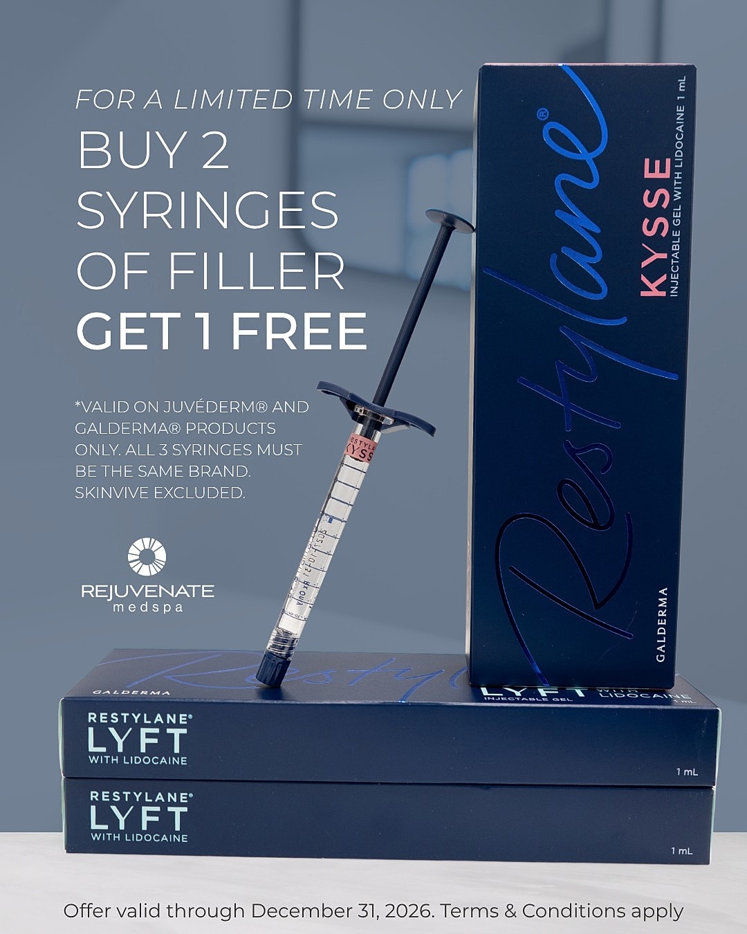Limited time filler promotion, buy two get one.